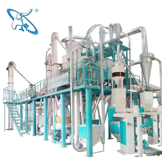 Máquina de molino de harina de trigo 20t/D Máquina de molienda de harina de maíz Máquina de procesamiento de harina de grano Máquina de molienda de harina de trigo Máquina de fabricación de harina de maíz