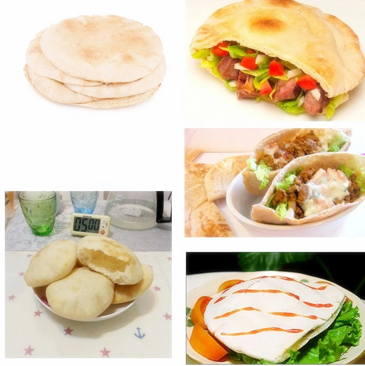 Pita, Chapati, Tortilla, Arabic Bread, Paratha, Roti Making Machine Bread Molding Machine