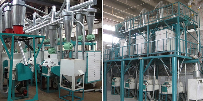 Hard/Soft Wheat Durum Milling for Making Flour Grain Mill Machine