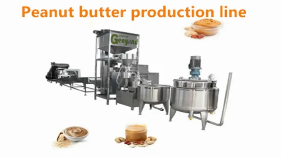 Línea de producción de Tahini y Halva/Máquina para hacer mantequilla de maní