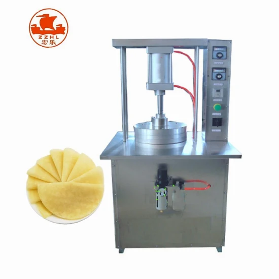 Fabricante personalizado automático de Zhengzhou Hongle Roti que hace la máquina laminadora Papad