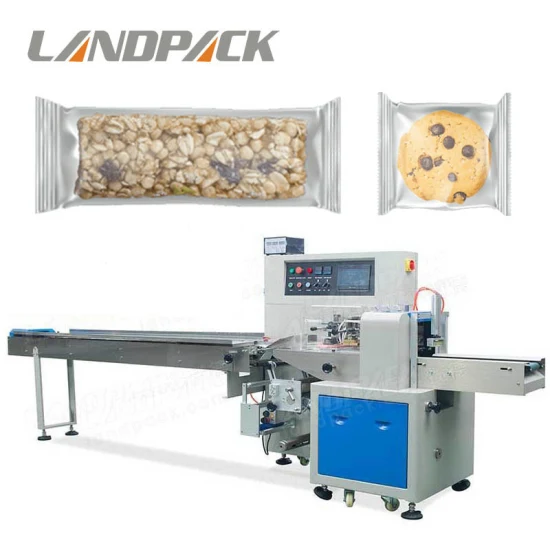 Landpack Lp-350b Máquina automática de envasado de pan de pita para galletas Wafer Cake