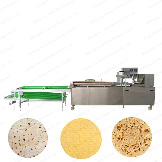 Máquina para hacer tortillas de maíz completamente automática Chapati Roti Machines