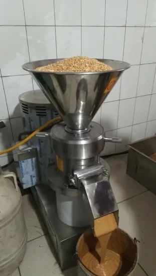 Precio al por mayor Tahini que hace la máquina Rectificadora de pasta de maní Tahina Máquina de pasta de sésamo