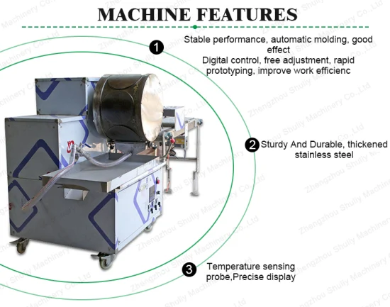 Máquina para hacer piel de envoltorio de bolas de masa hervida Máquina para hacer Roti Chapati