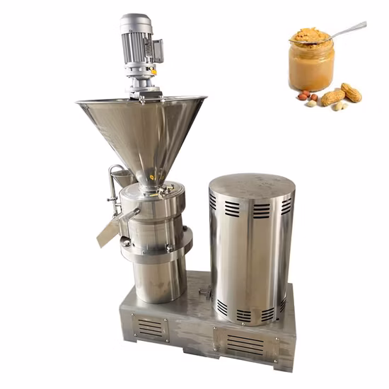 Fabricación profesional Máquina de mantequilla de maní Máquina de mantequilla de maní Salsa de tomate que hace la máquina Máquina de molino coloidal