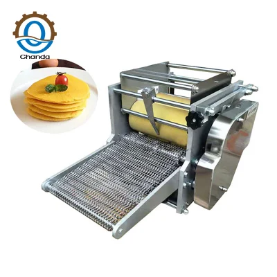 Máquina industrial de tortillas mexicanas de maíz de harina Taco Roti Maker Prensa Máquinas para hacer tortillas