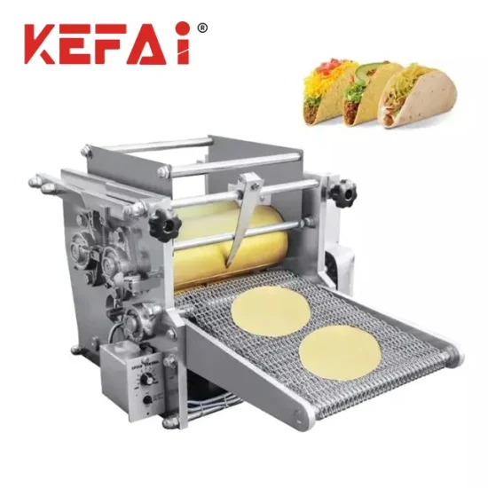 Kefai Harina Maíz Tortilla Procesamiento de alimentos Fabricante de granos Roti Chapati Máquina para hacer