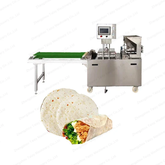 Máquina para hacer tortillas de maíz industrial de harina de pan Roti automática de productos comerciales de granos Fabricante de prensas de Amy